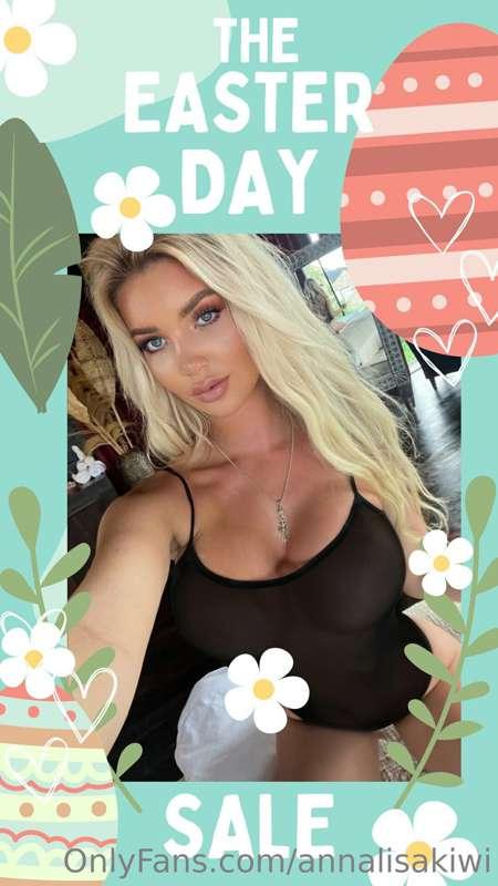 Happy Easter! 🐣 Might send out something crazy 🙈