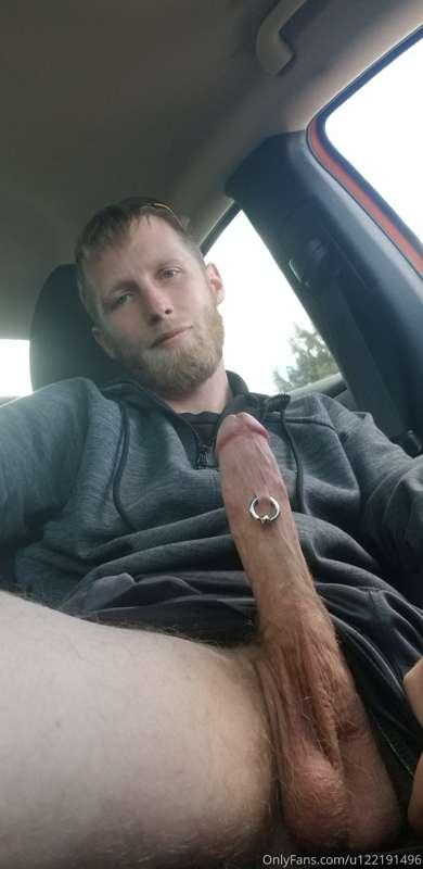 Typically when im in my car my cock is out hoping to make so..