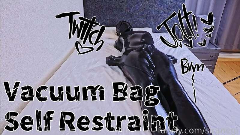 Self restraint with vacuum bag💕

Inside is slick with oil. It was like being swallowed by a living creature💕

#latex #rubber #bondage #BDSM #vacuumbαg #Slave #VR #VR3D