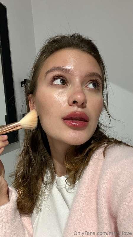 I don't often do this kind of makeup, but when I do, I feel ..