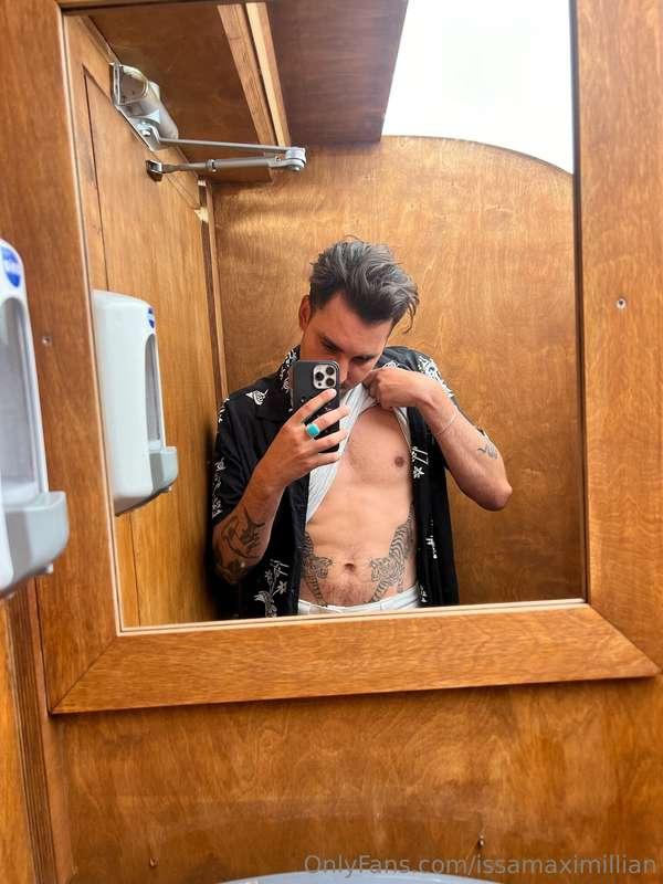 Caught a glimpse of temptation in the mirror