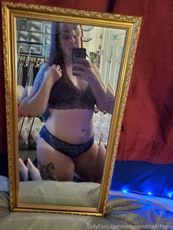Random shoot in my bralette while waiting for hubby to set u..