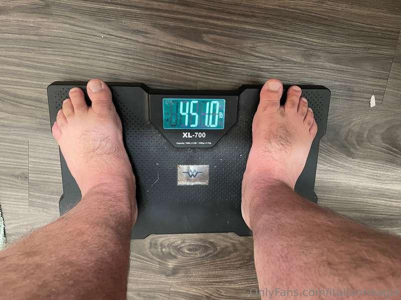 Weigh in update! 25lb regain over 2 months. 