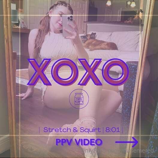 I had such a lovely stretch this morning 😘 ❤Tip $10 to unloc..
