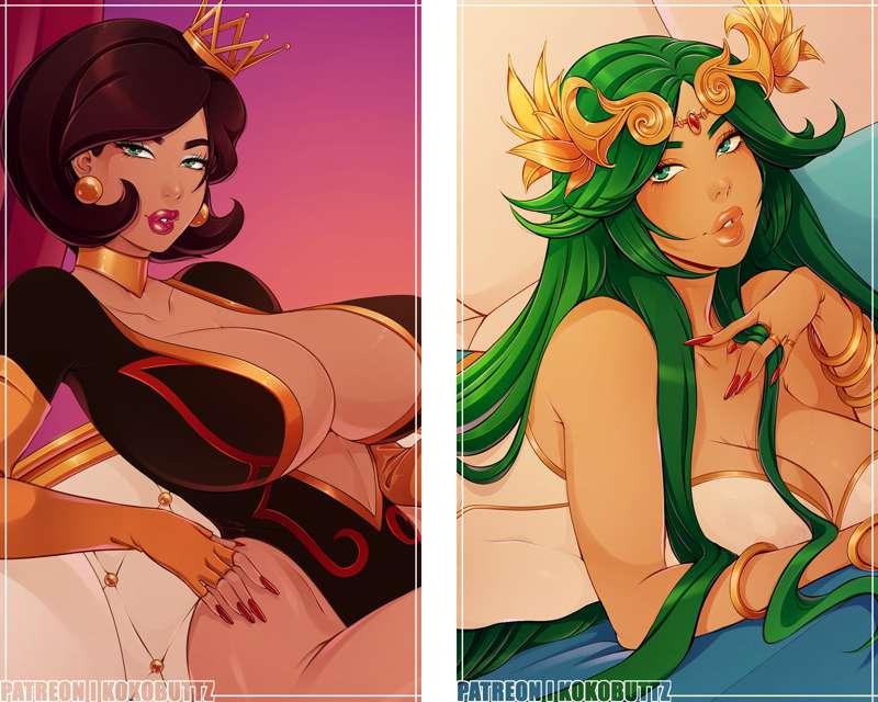 February Lewds: Doctor Girlfriend & Palutena Teaser