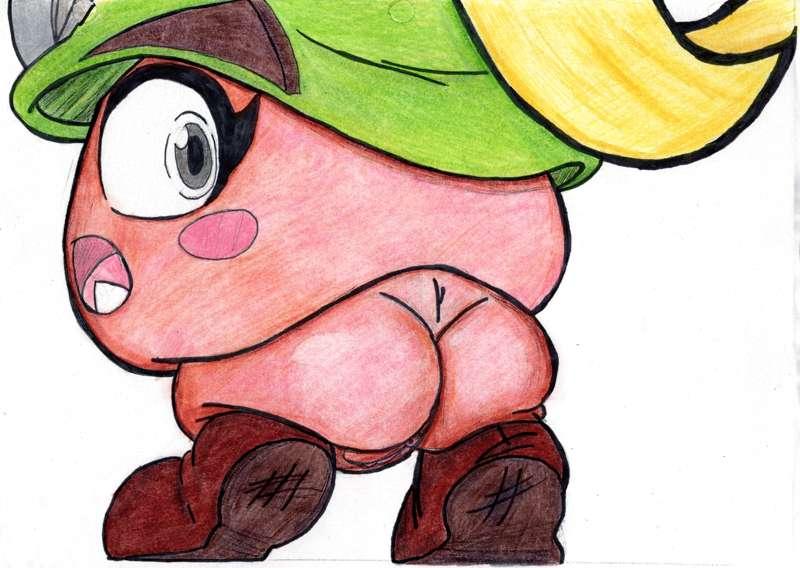 Goombella's Backsprite - Friend's Colourized