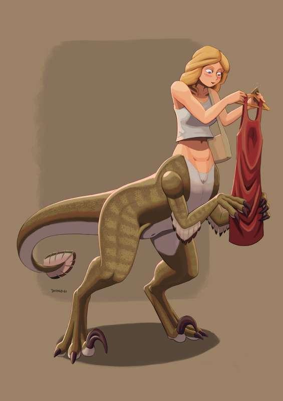 Velociraptaur Dress