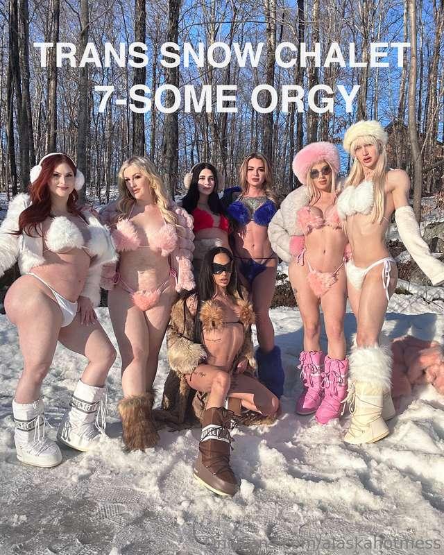 THE BIGGEST TRANS COLLAB EVER 😈 !!!!  We filmed a 50min 7-so..