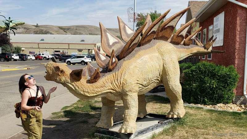 GOODMORNING 💜
I went around this town of Drumheller, Canada ..
