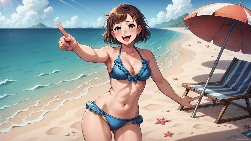 BONUS PHOTOS - Beach Sand Wedgies