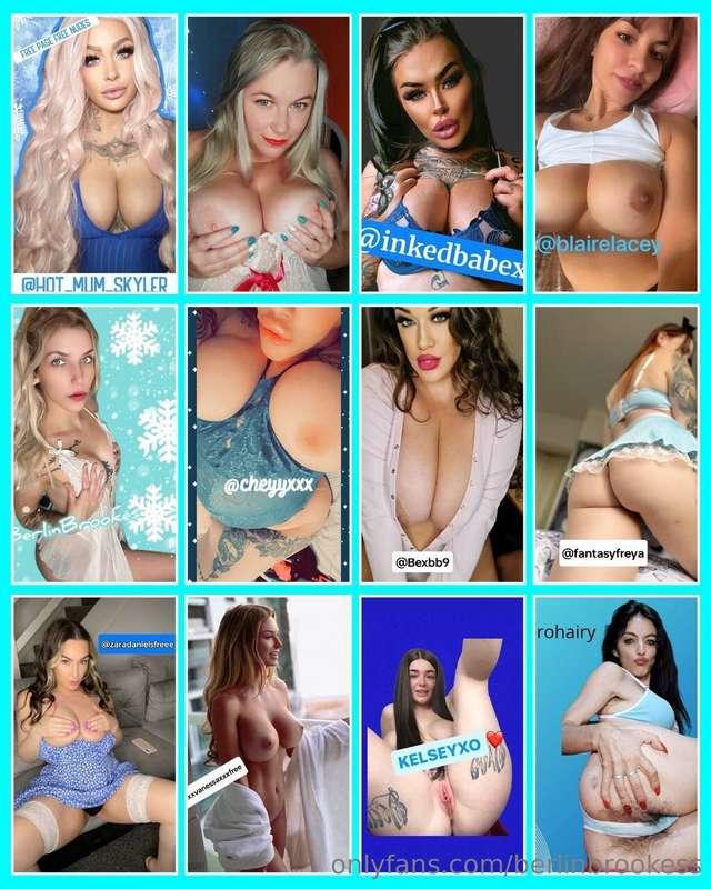 ❄️🤍❄️𝗙𝗥𝗘𝗘 𝗣𝗢𝗥𝗡❄️🤍❄️🩵 @hot_mum_skyler 🩵💙 @uwhitekitten 🤍🤍 @in..