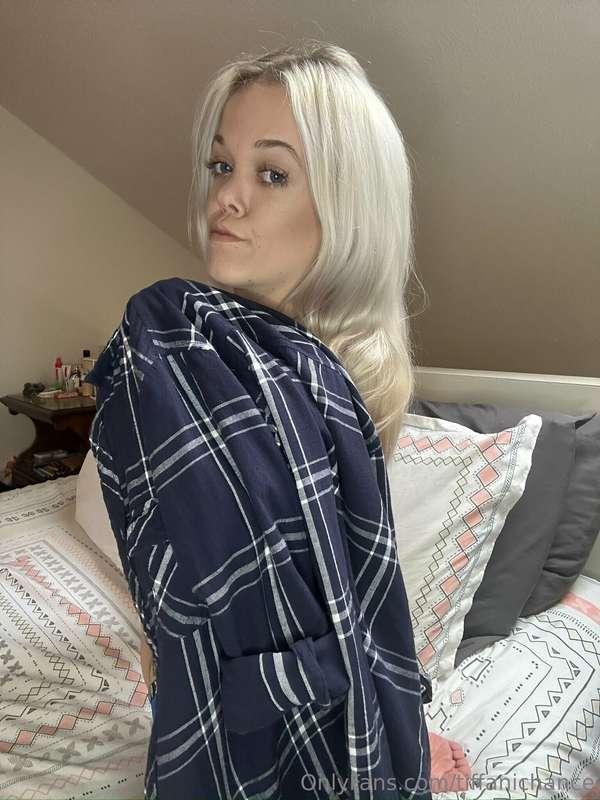 I have nothing on under this 😉