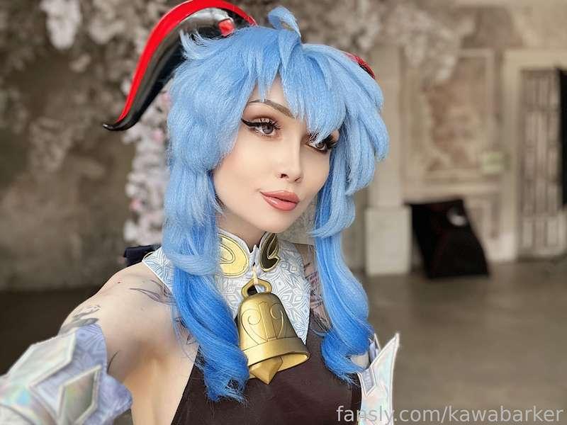Shot the set with Ganyu finally 🌸 #cosplay #cosplaygirl #genshinimpact #egirl #ganyu
