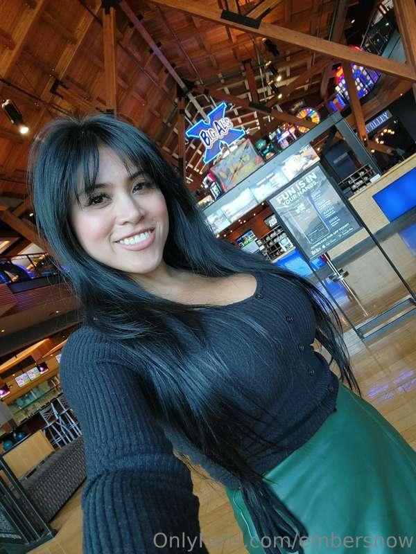 Daytime at the arcade... nighttime by the fire.  I think I'l..