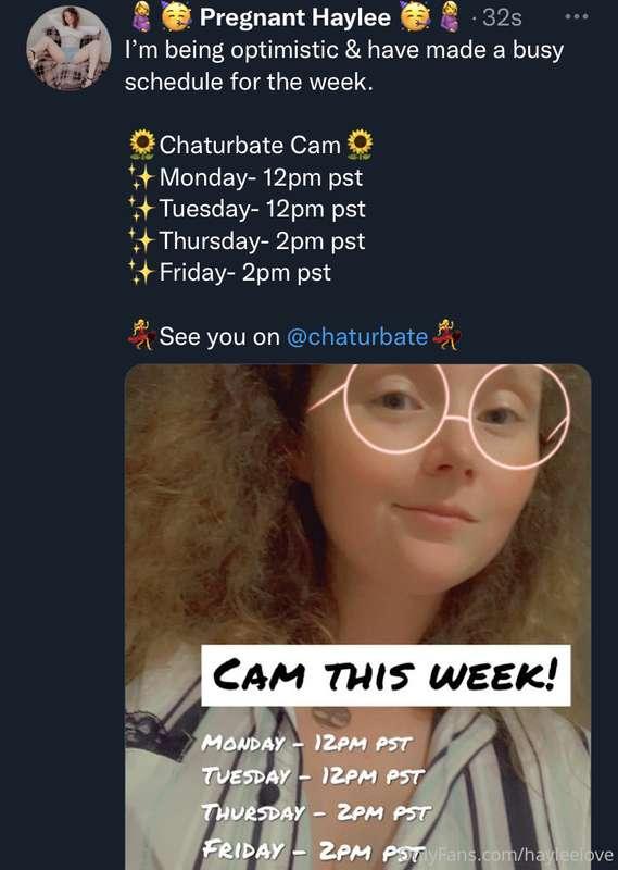 Wish me luck this week! 🥰