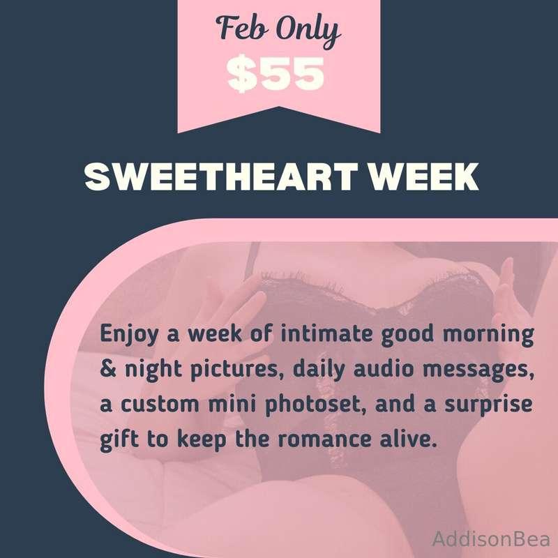 Let me spoil you all week long! 💜 For just $55, you’ll get i..