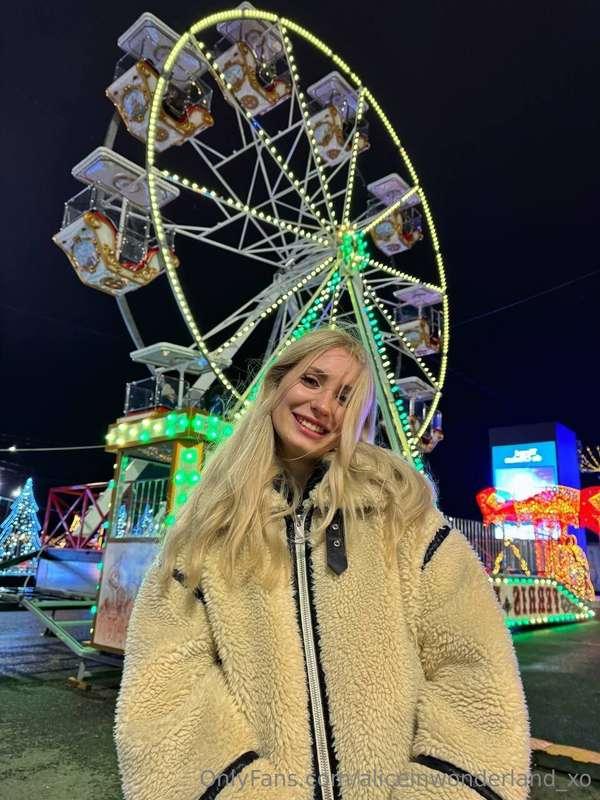 Look how happy I am here 😊We went to an amusement park!