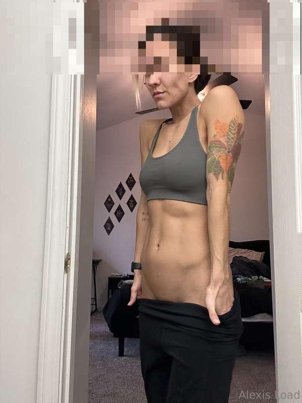 A nice strip down after a hot sweaty workout :) 