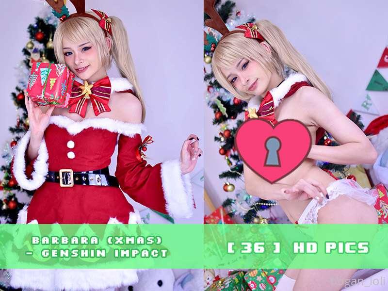 Barbara (Xmas) - Genshin Impact
**HD SET - [ 36 HD PHOTOS ]*..