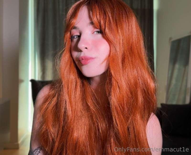 Being a redhead feels like a soft rebellion 🍒Same me… just w..