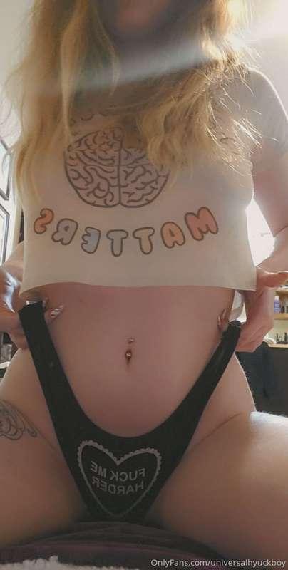 I like to make it plenty obvious when it comes to what I lik..