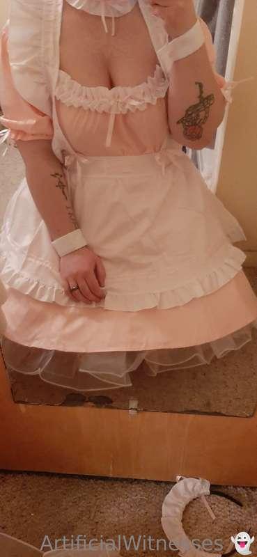 Would you let a cute little femboy service you if he was dre..