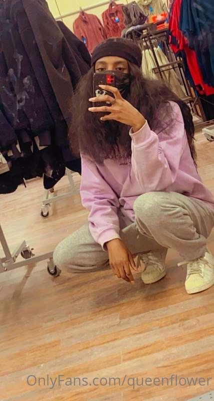 I went on an adventure in girl mode all by meself 👉🏾👈🏾