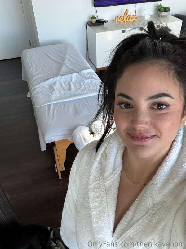 Got a massage today 😴