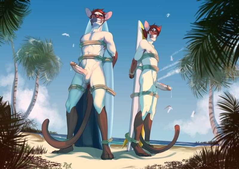 Surf's tied UP!