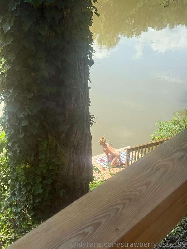 It’s a hot July day, you look outside your window and see th..