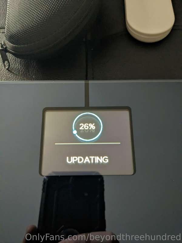 Omg I'm so fucking excited for my new smart bathroom scale! ..