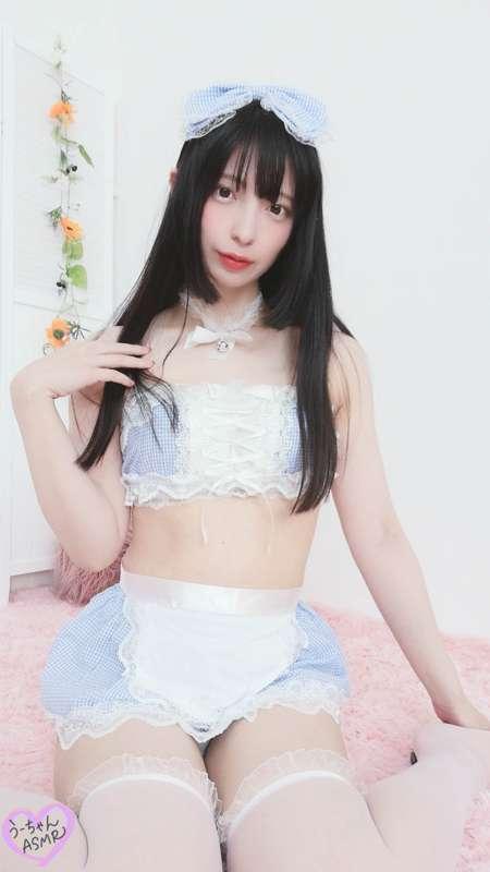 Japanese maid cafe 💕 Very cute and sexy outfit 💕