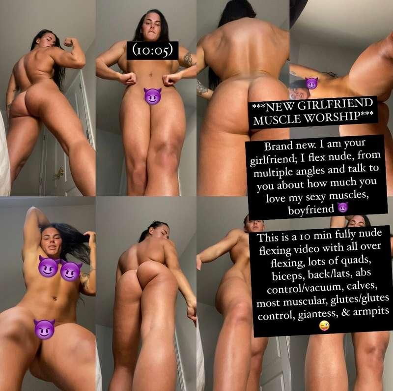 ***NEW GIRLFRIEND MUSCLE WORSHIP*** 

Brand new. I am your g..