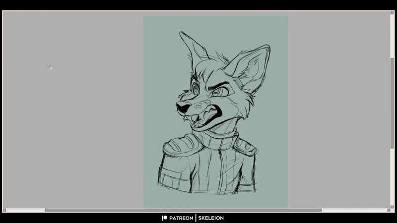 Greenfox headshot  (Speedsketch) 