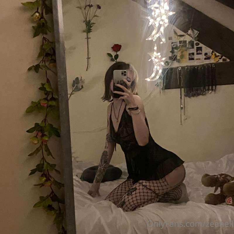 bent over 🤍
