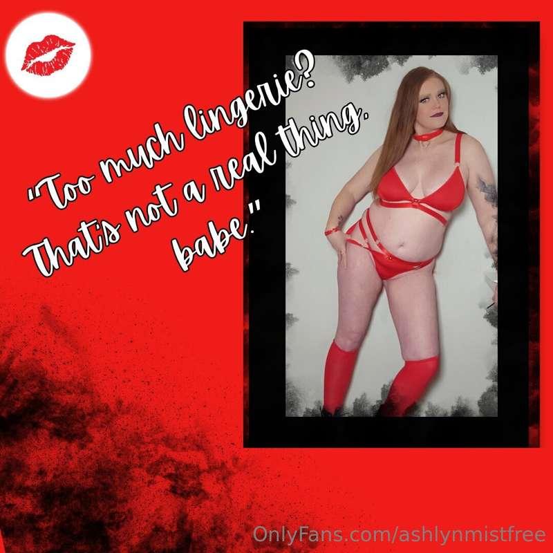 Do you like lingerie?Or do you like what I do in it?Because ..