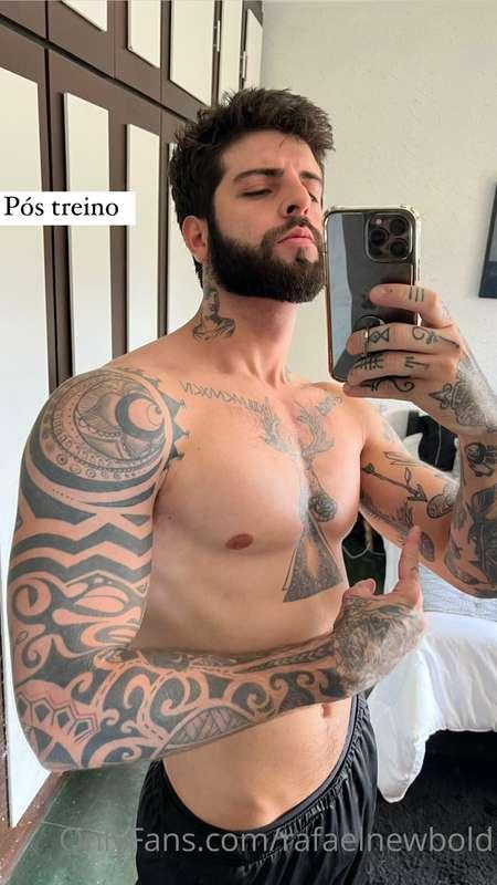 Pós treino, arrasta pro lado 😈