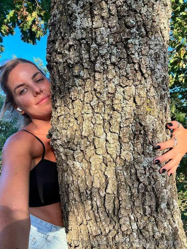 מחבקת עצים בימים מחבקת פינים בלילות