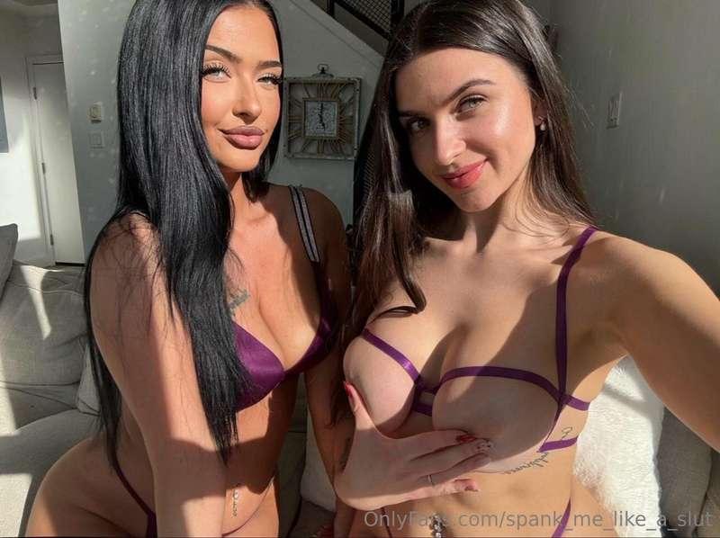 Wanna cum with us? 💜