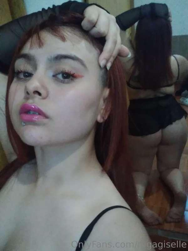 This is how my new lingerie looks. Do you want me to model i..