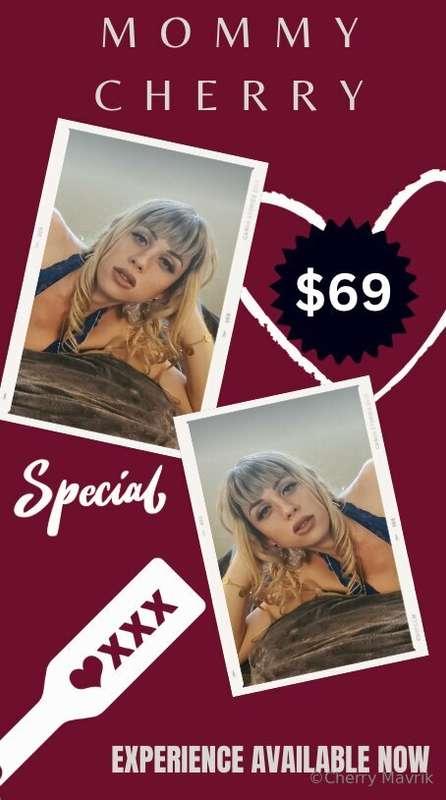 Mommy Monday 😈 and guess what??!?…Mommy Experience 50% OFF 🤯..