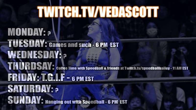 TWITCH SCHEDULE
