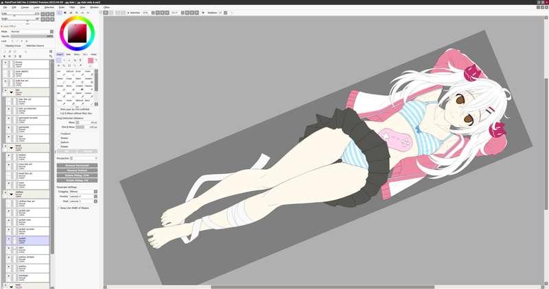 More progress on daki~