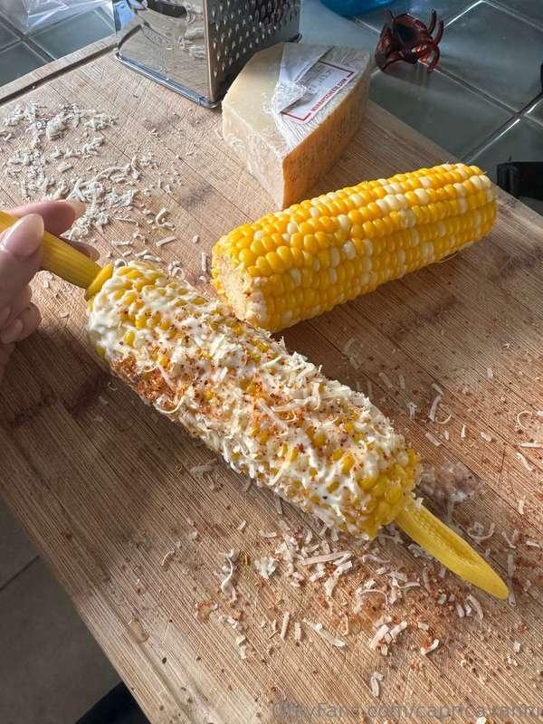 Corn and cheese, a dynamic duo that's oh-so-cheesy delicious..