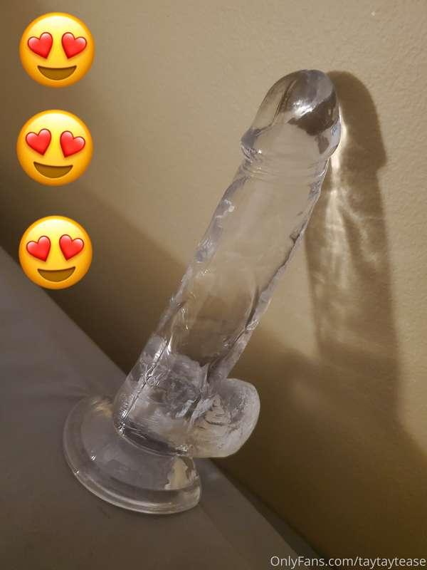 Brand new toyyy 😋😋😋 Finally got one with a suction cup 😈💦💦
P..