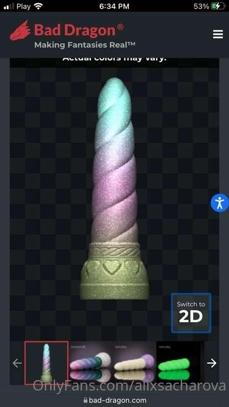 I am thinking about getting my first Bad Dragon toy (but in ..