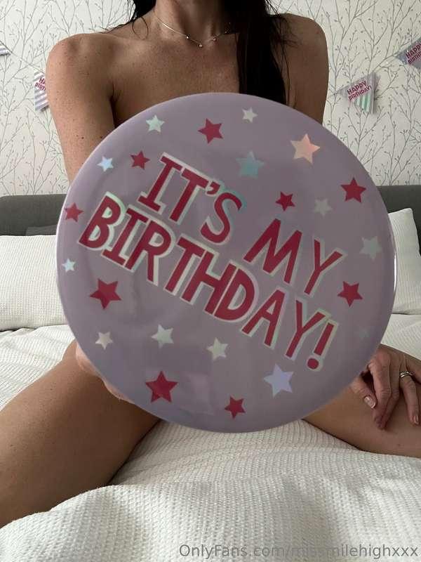 Guess what? Today it's my birthday so I have 50% off of my V..
