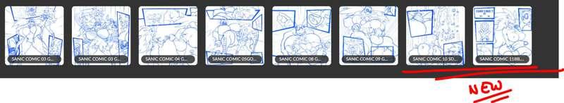 SANIC vs DR. EGG MOM new pages!!! 10 + 11