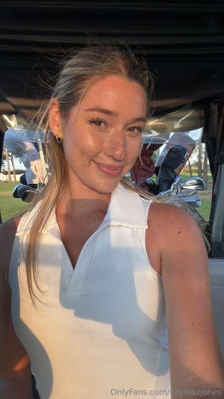 great day for a golf tournament ❤️