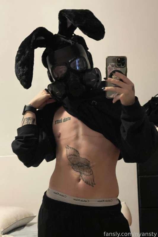Scary femboy bunny 🐰 